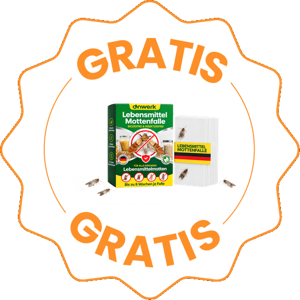 Gratis: Lebensmittelmotten-Falle